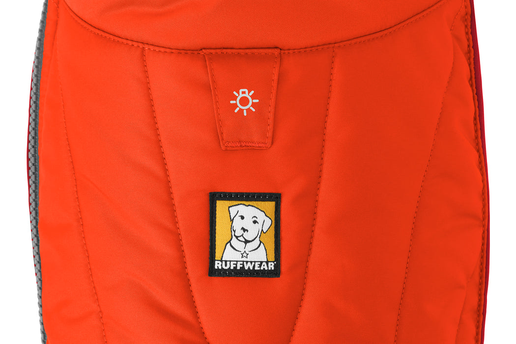 Ruffwear® | Powder Hound™ Hybrid Insulated Dog Jacket - Sockeye Red