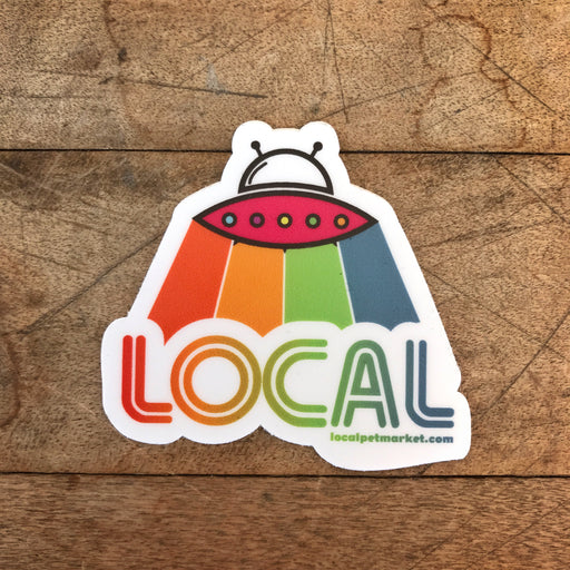 Local Pet Market | Alien Vibes Sticker