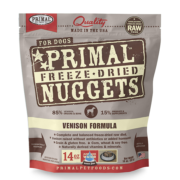 Primal™ | Freeze-Dried Venison Formula Dog Food