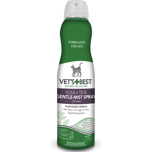 Vet's Best | Flea & Tick Gentle-Mist Spray for Cats