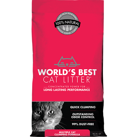 World's Best Cat Litter™ | Multiple Cat Clumping Formula