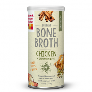 The Honest Kitchen | Chicken Bone Broth with Cardamom - Nourishing Mix for Dogs & Cats